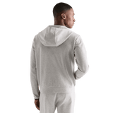 Men's Heather Grey Drive Zip-Up Back