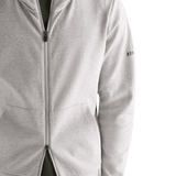 Men's Heather Grey Drive Zip-Up Zipper