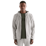 Men's Heather Grey Drive Zip-Up Front