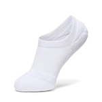 No Show White Sock Silhouette Angle