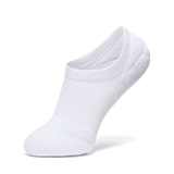 No Show White Sock Silhouette Angle