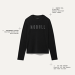 PDP Info Callout Women's Long Sleeve Tee.