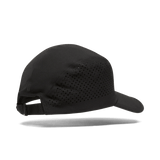 Black Running Hat Back Silhouette Angle
