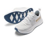 Men's Stadium White Journey Shoes Angled