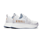 Men's Stadium White Journey Shoes Back Side Angle