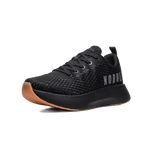 Men's Black Gum Journey Shoes Front Side Angle