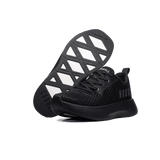 Men's Triple Black Journey Shoes Angled