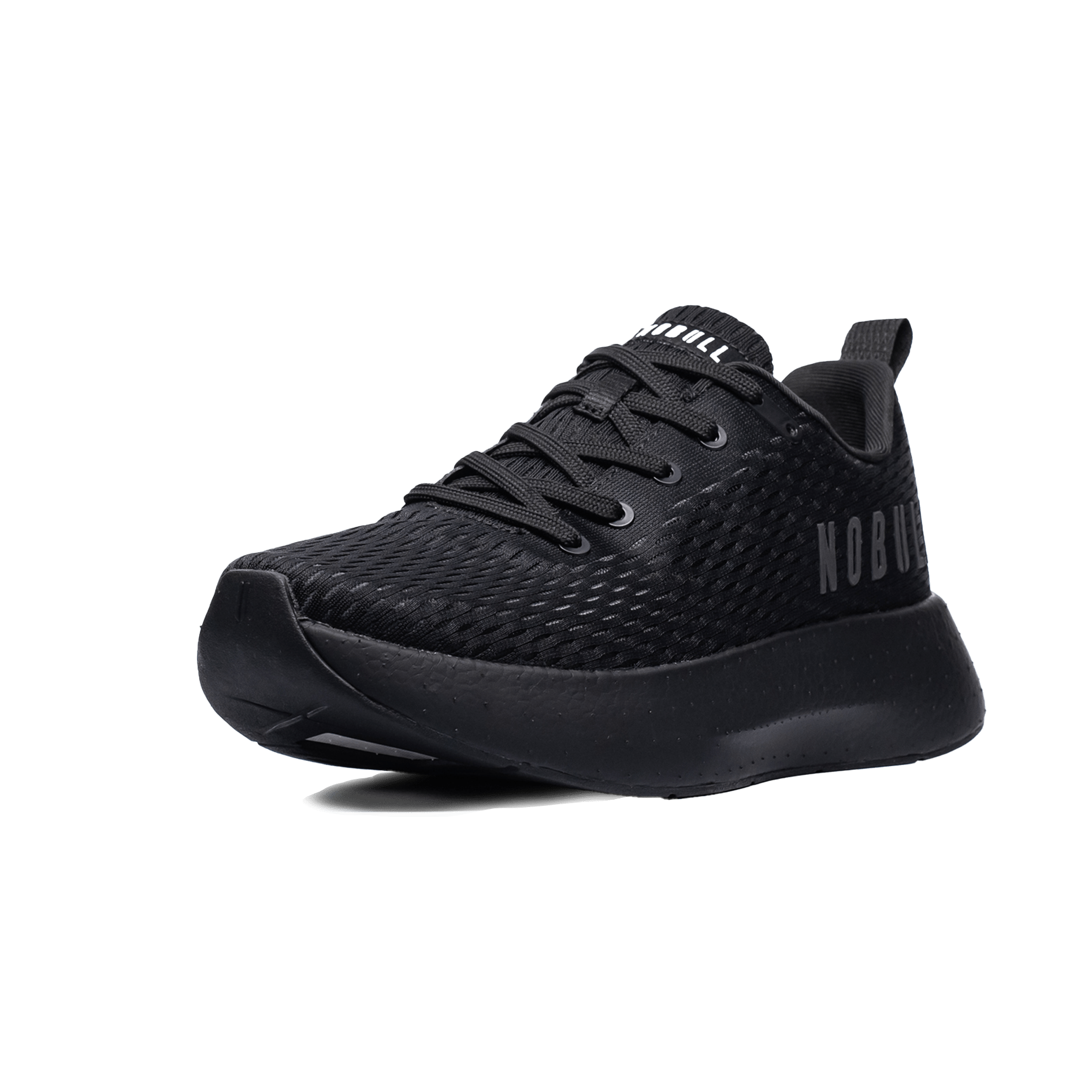Women's Triple Black Journey Shoes Front Side Angle