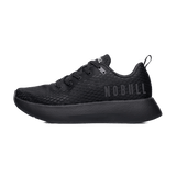 Women's Triple Black Journey Shoes Side Angle