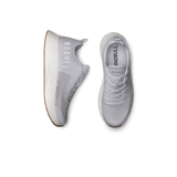 Women's White Journey Shoes Above Angle