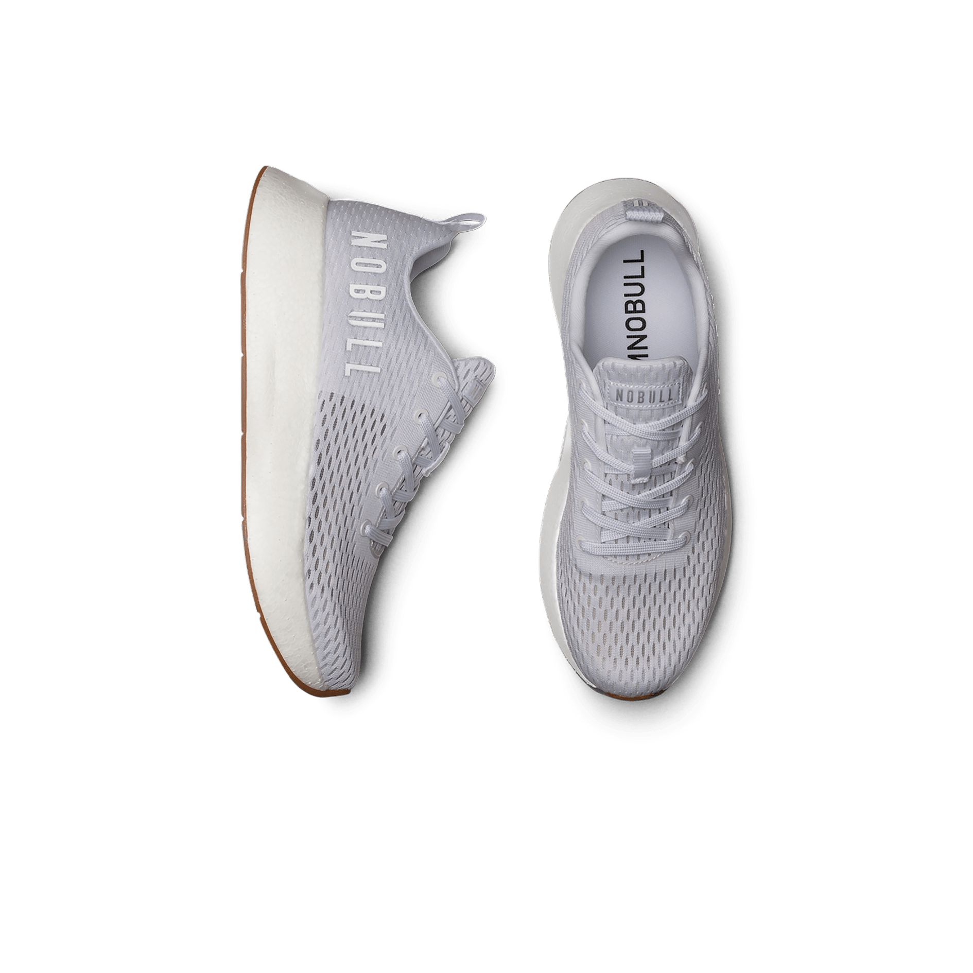 Women's White Journey Shoes Above Angle