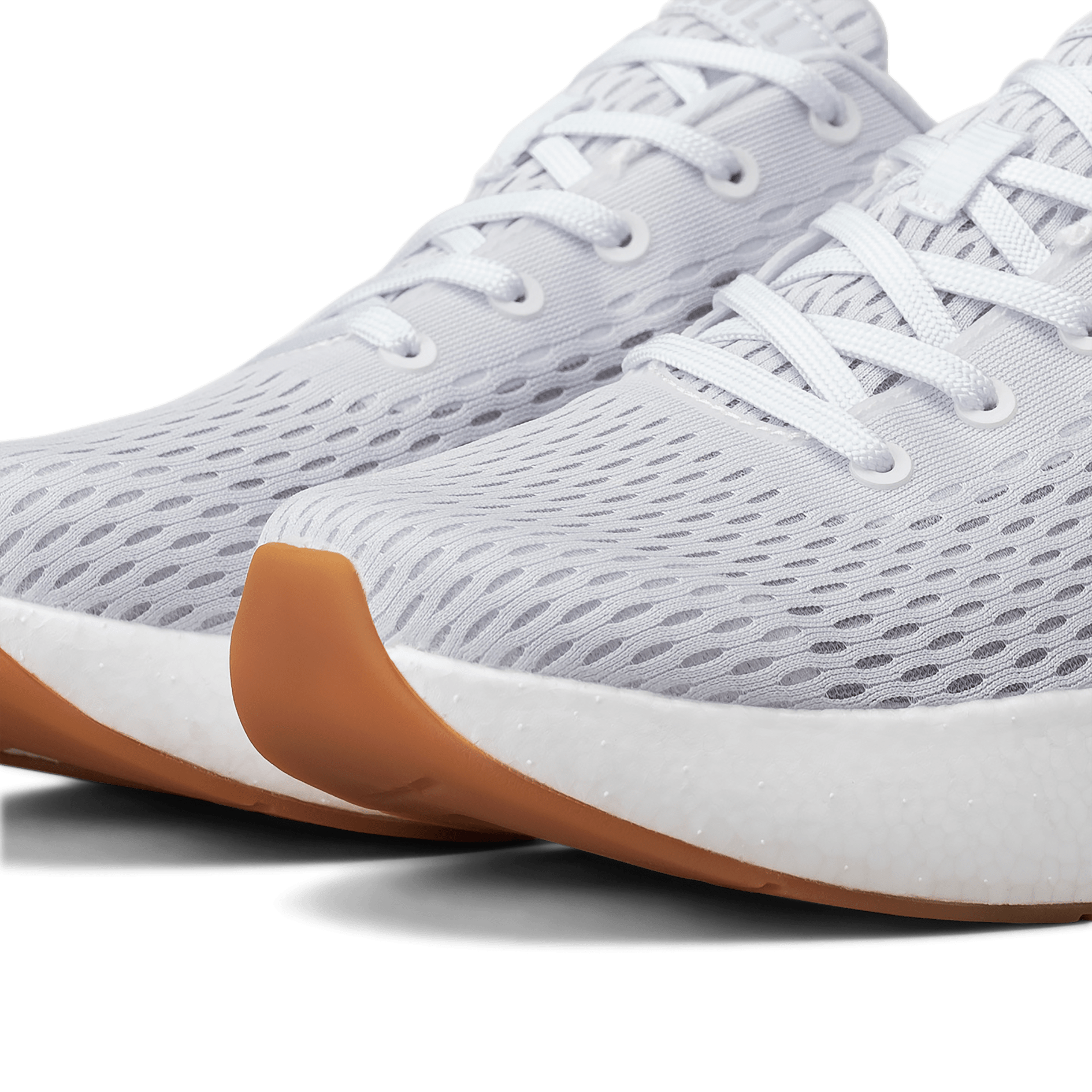 Women's White Journey Shoes Toe Box Angle
