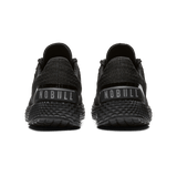 Women's Triple Black Allday Ripstop Shoes Back Angle