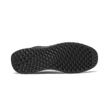 Men's Triple Black Allday Ripstop Shoes Bottom Angle