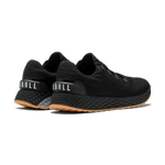 Men's Black Gum Allday Ripstop Shoes Back Side Angle