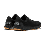 Men's Black Gum Allday Ripstop Shoes Back Side Angle