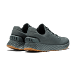 Men's Green Slate Allday Ripstop Shoes Back Side Angle