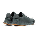 Men's Green Slate Allday Ripstop Shoes Back Side Angle