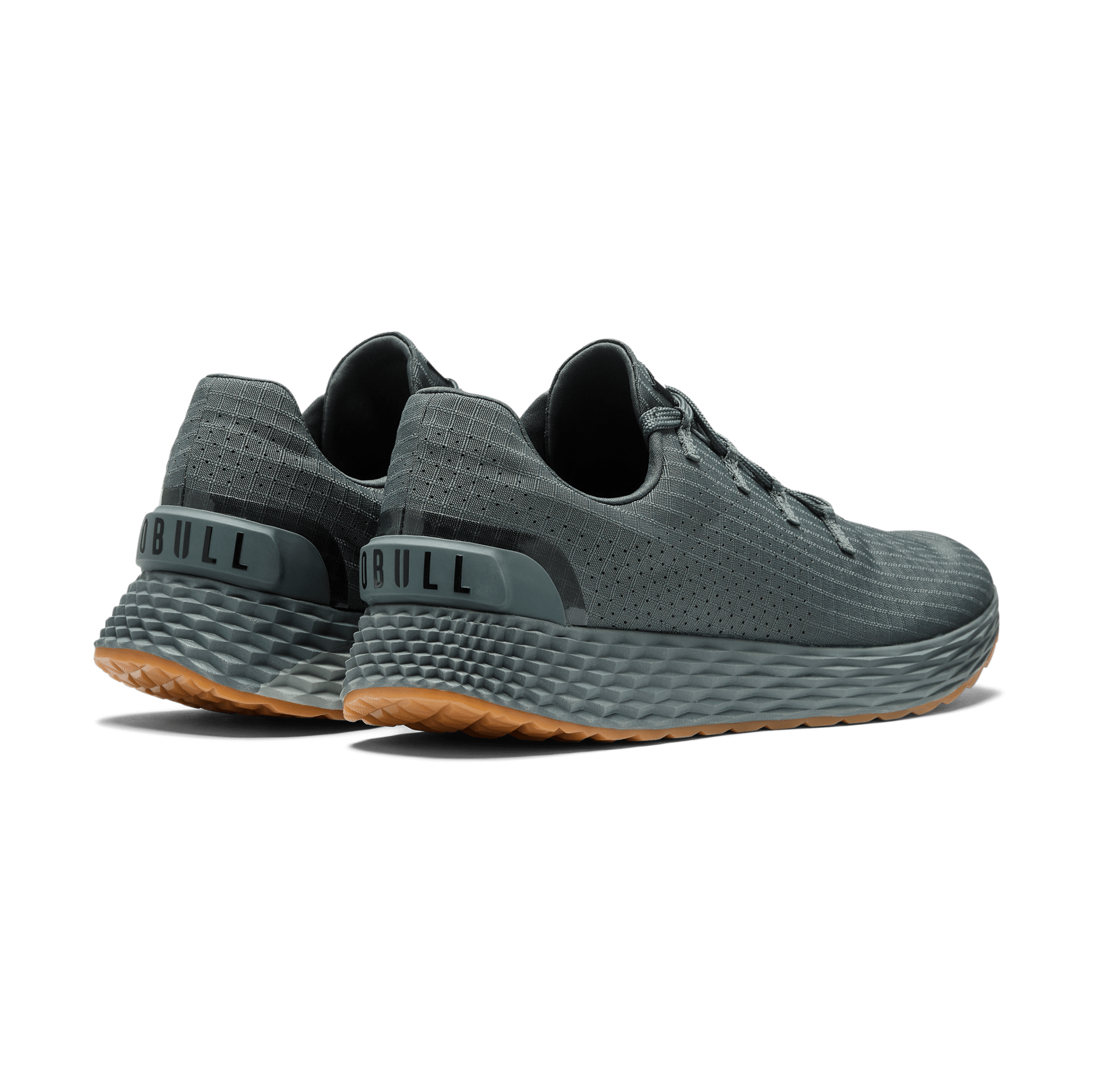 Men's Green Slate Allday Ripstop Shoes Back Side Angle