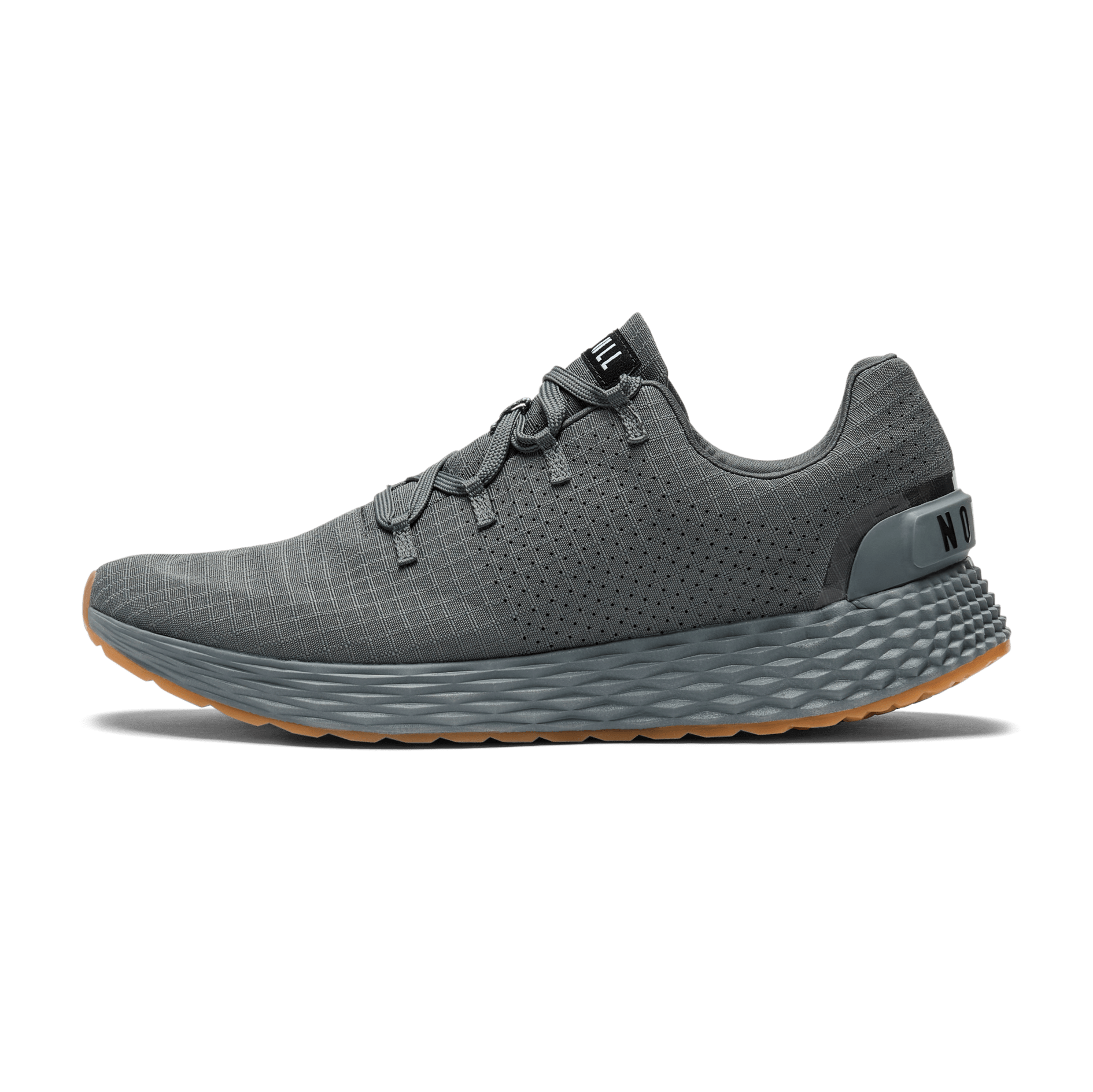 Men's Green Slate Allday Ripstop Shoes Side Angle