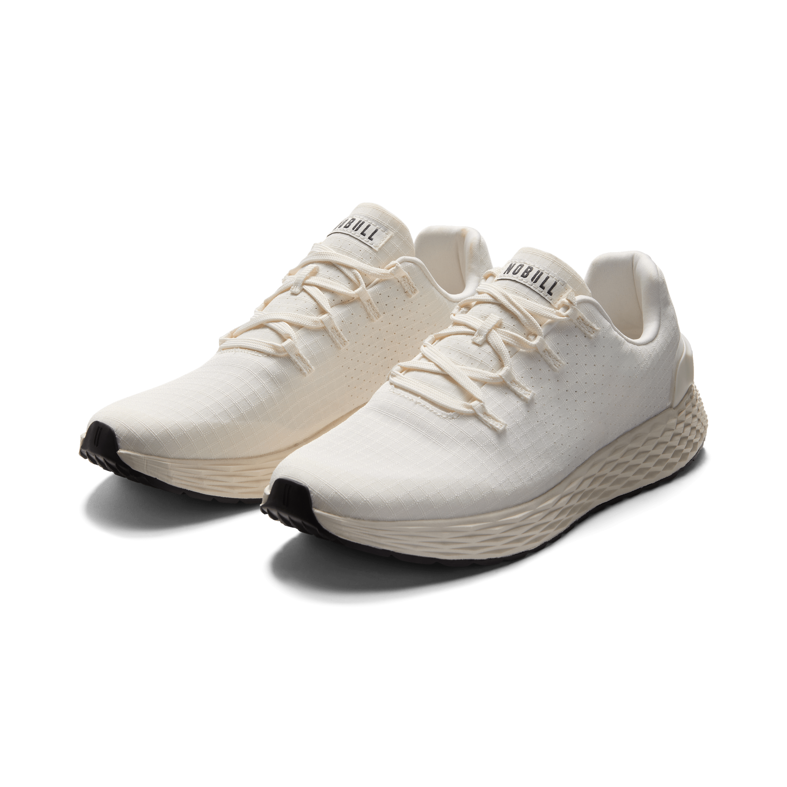 Cream Allday Ripstop Shoes Front Side.
