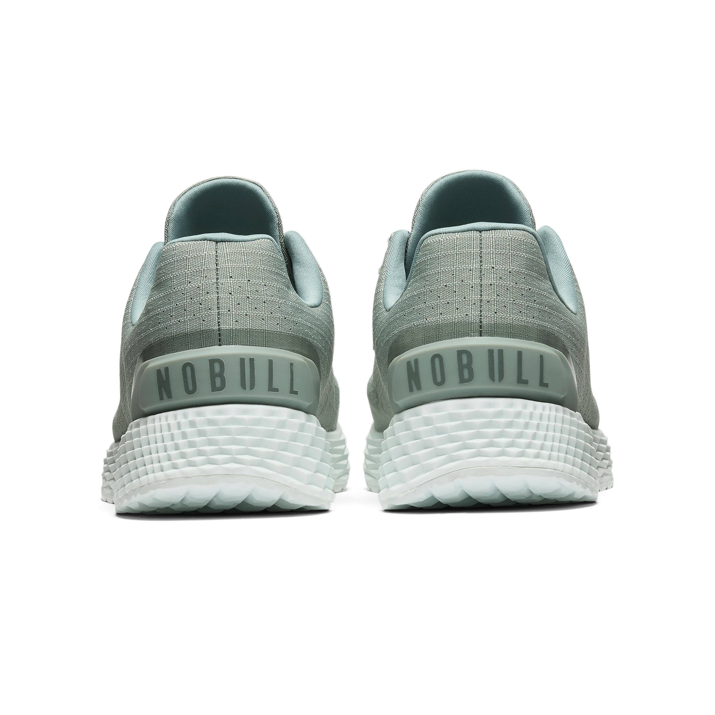 Green Fog Allday Ripstop Shoes Back Angle.