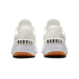 Men's White Gum Allday Ripstop Shoes Back Angle
