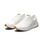 Women's White Gum Allday Ripstop Shoes Front Side Angle