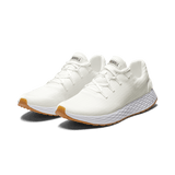 Men's White Gum Allday Ripstop Shoes Front Side Angle