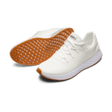 Men's White Gum Allday Ripstop Shoes Angled