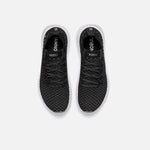 Women's Black Drive Knit Shoes Above Angle