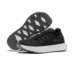 Men's Black Drive Knit Shoes Angled