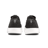 Women's Black Drive Knit Shoes Back Angle