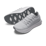Crater Grey Drive Knit Shoes Angled