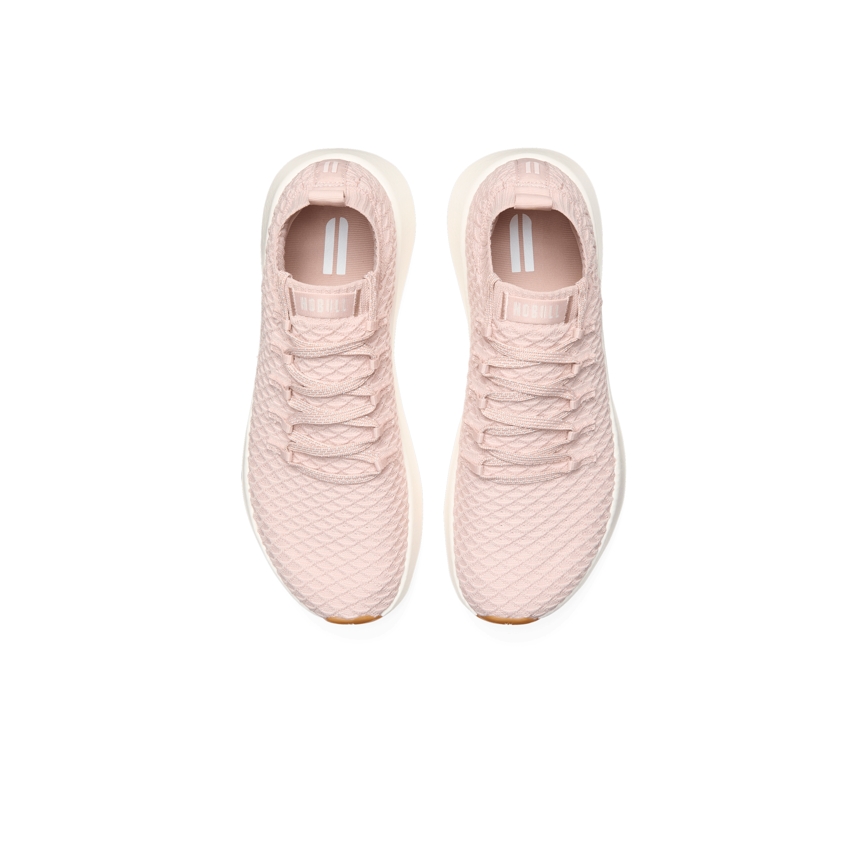 Dusty Rose Drive Knit Shoes Above Angle