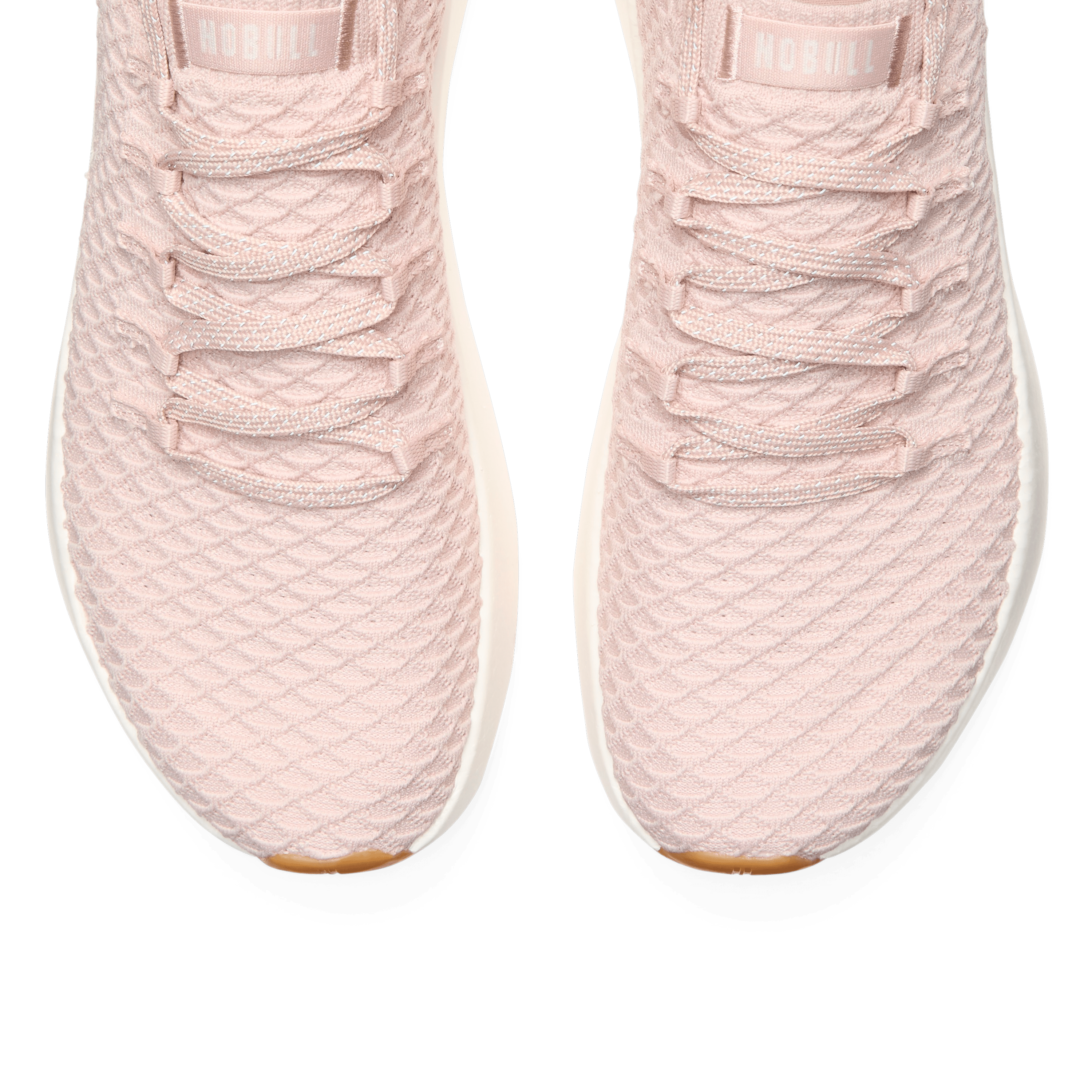 Dusty Rose Drive Knit Shoes Above Toe Box Angle