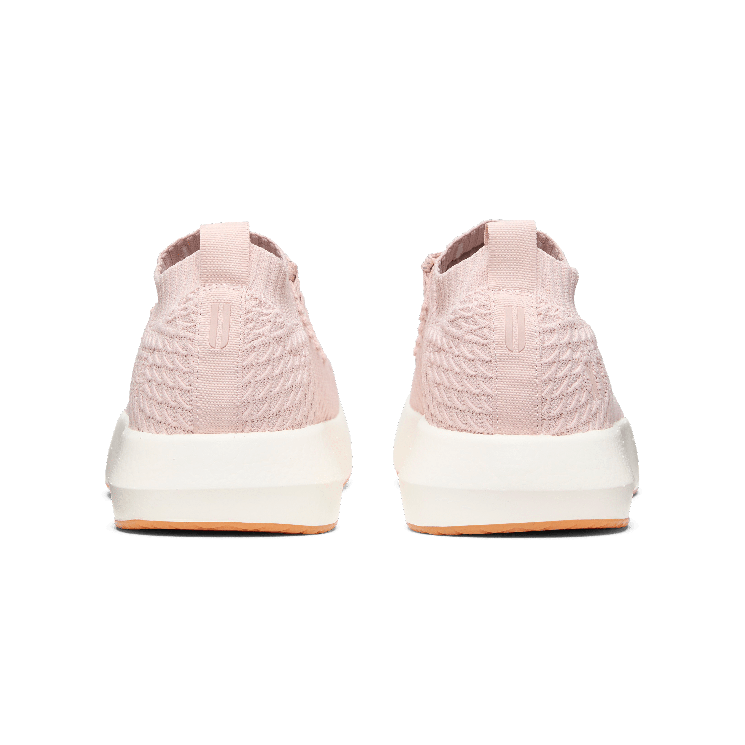 Dusty Rose Drive Knit Shoes Back Angle