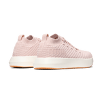 Dusty Rose Drive Knit Shoes Back Side Angle