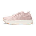 Dusty Rose Drive Knit Shoes Side Angle