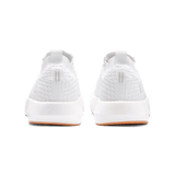 Women's White Drive Knit Back Angle
