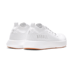 Women's White Drive Knit Back Side Angle