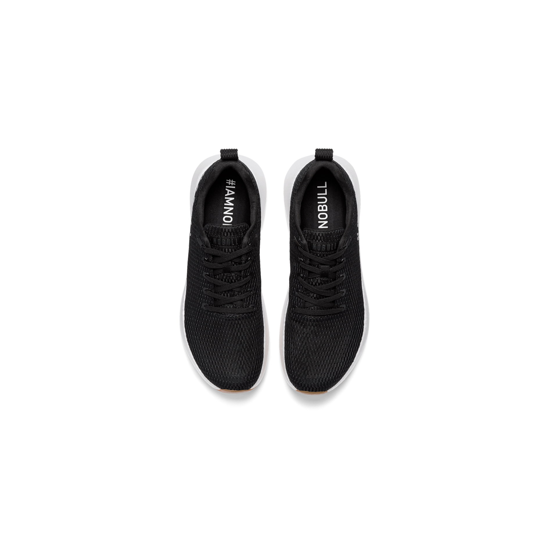 Women's Black Drive Mesh Shoes Above Angle