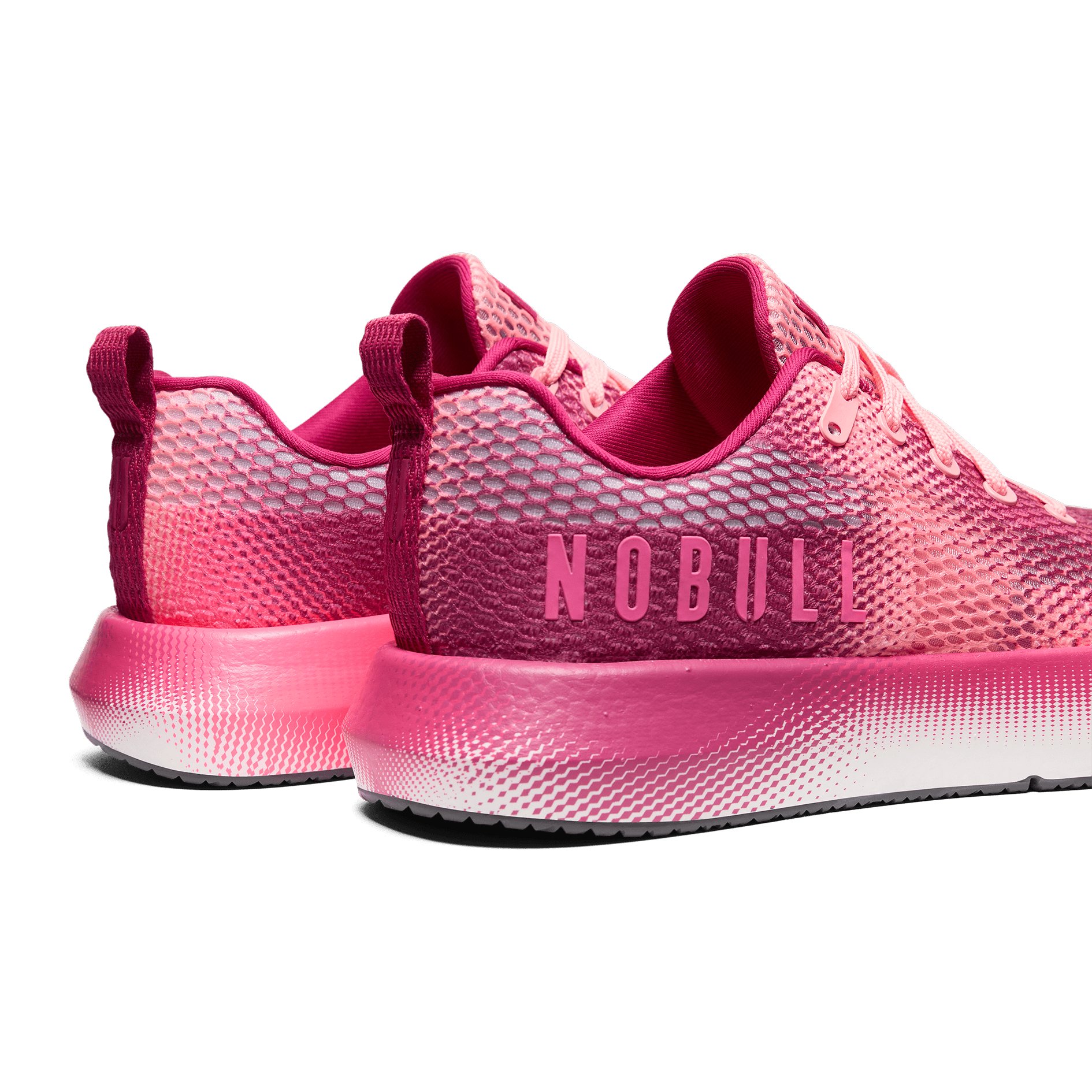 Bright Berry Energy Drive Mesh Shoe Back Side Angle.