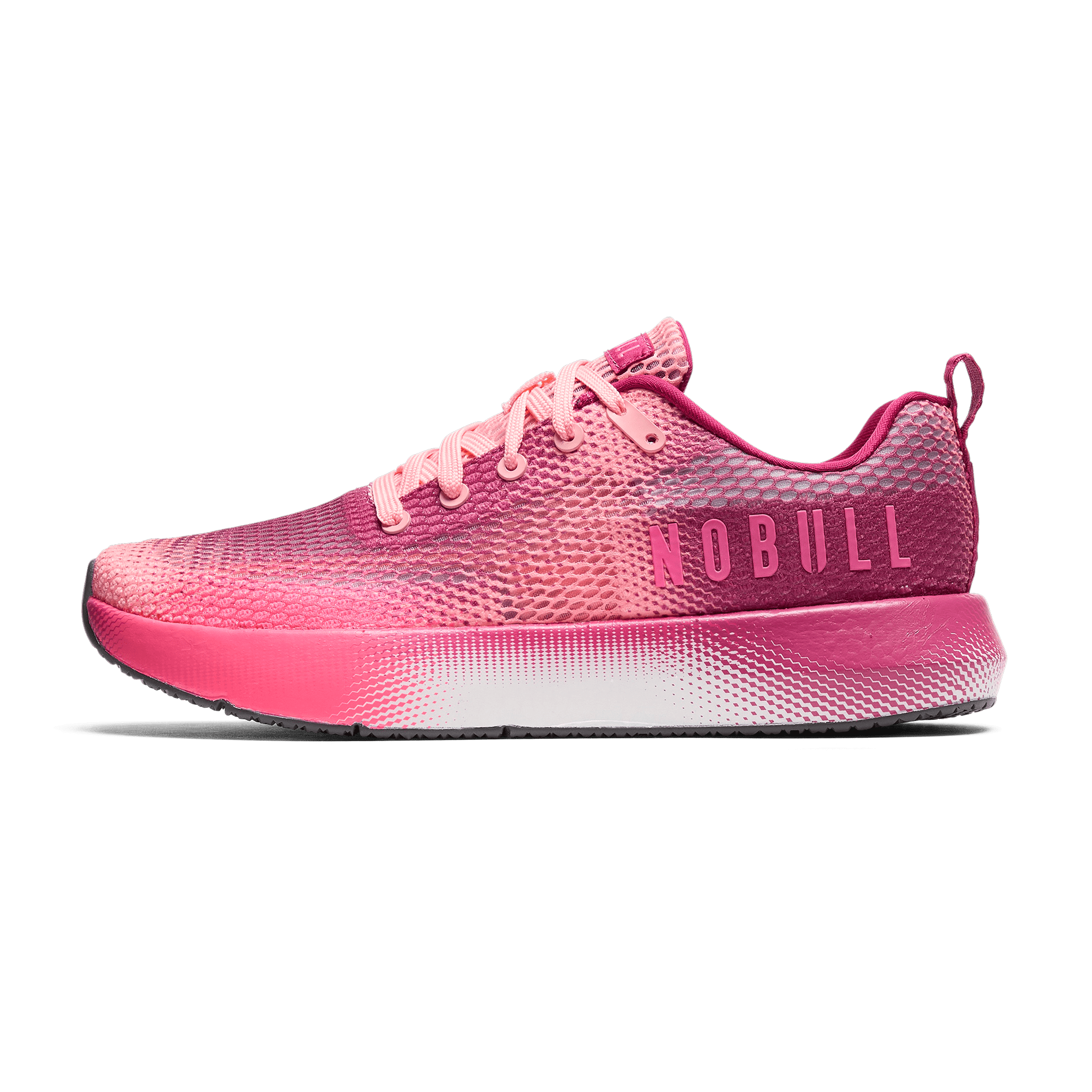 Bright Berry Energy Drive Mesh Shoe Side Angle.
