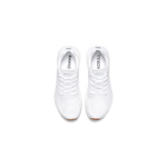Women's White Drive Mesh Shoes Above Angle