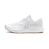 Women's White Drive Mesh Shoes Side Angle
