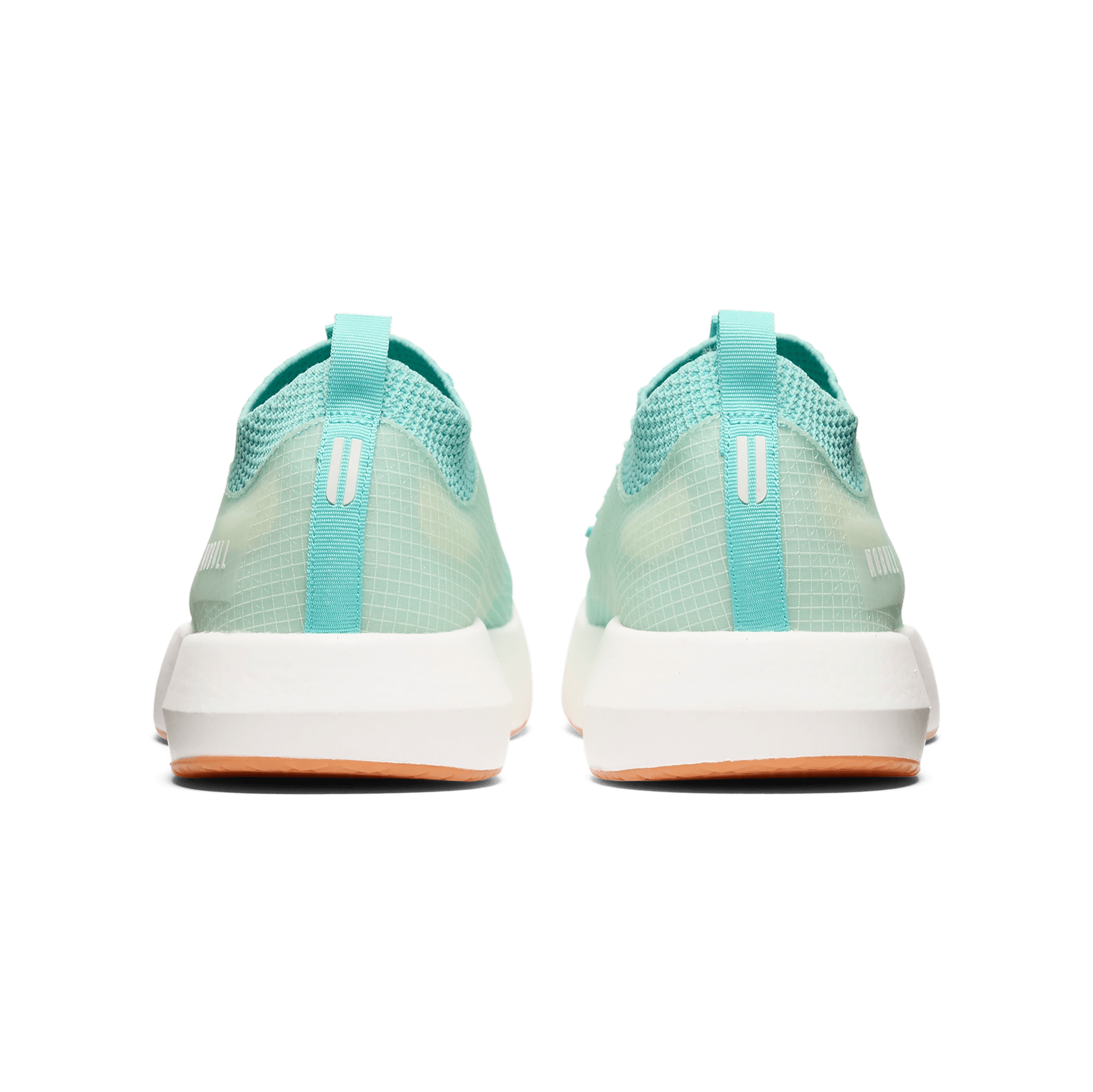 Teal Drive Special Project Shoe Back Angle.