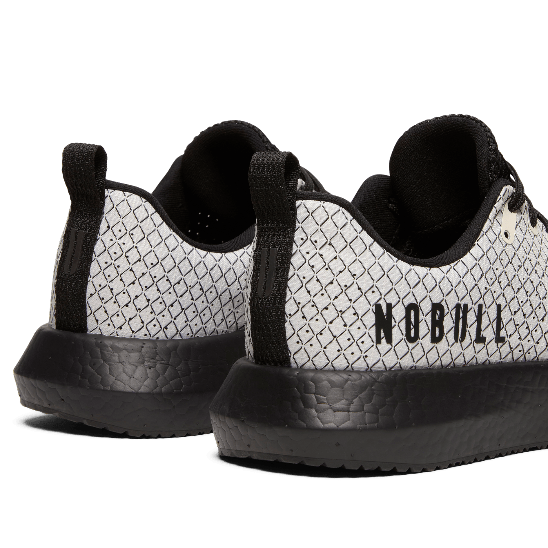 Cream Drive Ripstop Shoes Back Side Angle.