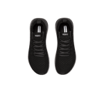 Men's Triple Black Drive Knit Shoes Above Angle