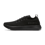 Women's Triple Black Drive Knit Shoes Side Angle